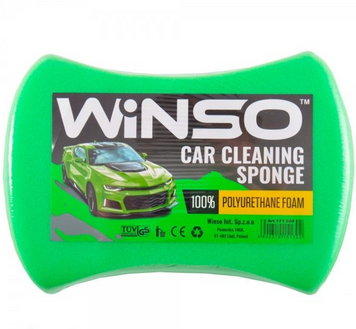 Губка для миття авто WINSO з дрібними порами 220*120*60mm WINSO 151100