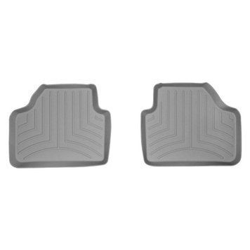 Коврики в салон BMW X1 2010-, с бортом, задние, серые, Weathertech 463652