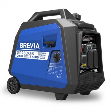 Генератор инверторный бензиновый BREVIA 2,0 кВт (230V, емкость топлив. бака 7л) BREVIA GP2300iS