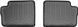 Килимки у салон Toyota Corolla 2006-2013, задні, роздільні, чорні, Weathertech 441092 1