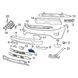 Решітка бампера Jeep Grand Cherokee 2013-2016, ліва, AVTM, 68143099AC, 183809913 2