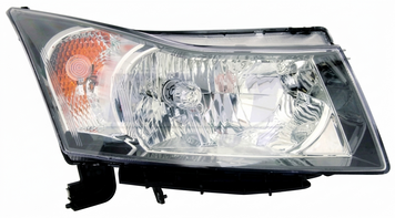 Фара передня Chevrolet Cruze 2009-2015 права, черна рамка, електричне регулювання Depo 2351110RMLDEM2