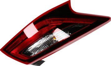 Фонарь задний Nissan Altima 2016-2018, левый, наружный, темный, Depo, 315-1987L-AS2