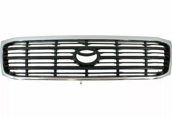 Решетка радиатора Toyota Land Cruiser 100 1998-2005, хромированная/черная, AVTM, 188136994