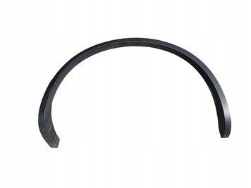 Накладка крыла Volkswagen Touareg 2010-2014, задняя, левая, черная, AVTM, 7P6854819A9B9, 187417521