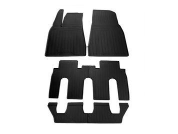 Коврики в салон Tesla Model X 2015- 6шт, Stingray, 1050026