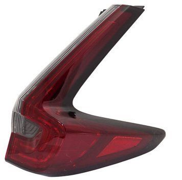 Фонарь задний Honda CR-V 2017-2020, правый (LED), внешний, темный, Depo, 317-19AMR-ASN
