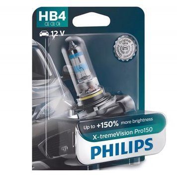 Автолампа HB4 X-tremeVision Pro+150% 12V 51W P22d (блистер 1шт)