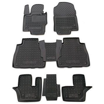 Коврики в салон Mercedes-Benz GL-class X167 2019-, 7 мест, Avto-Gumm, 11824