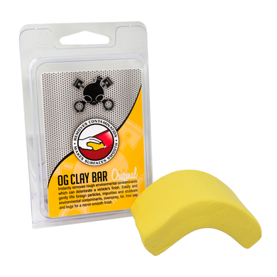 Глина Chemical Guys синтетична для видалення легких та середніх забруднень Og Clay Bar Light/Medium Duty (жовта) Chemical Guys CLY400