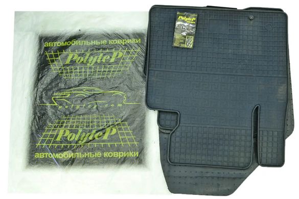 Резиновые коврики Hyundai Santa Fe 13- (4 шт) 78419 Polytep
