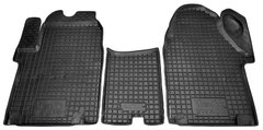 Поліуретанові килимки Renault Trafic 2 2001- чорні, кт - шт 11282 Avto-Gumm