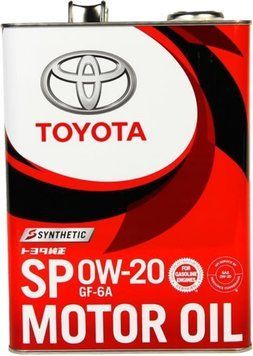 Моторна олива Toyota Motor Oil SP 0W-20 1 л Toyota/Lexus 0888013206
