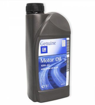 Моторна олива General Motors Semi Synthetic 10W40, 1л General Motors 1942043