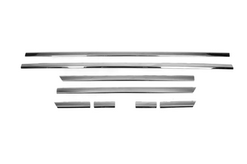 Молдинг дверей (8шт нерж) Volkswagen Passat B8 2015- Carmos 64567331