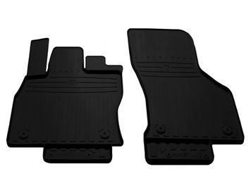 Коврики в салон Skoda Octavia A8 2020-, с пластиковыми клипсами, 2шт, Stingray, 1020252