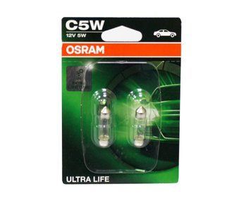 Автолампа C5W Ultra Life 12V 5W SV8,5-8 (блистер 2шт)