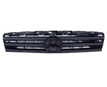 Решетка радиатора Mercedes-Benz A-Class W168 1997-2000, черная, AVTM, 184631990