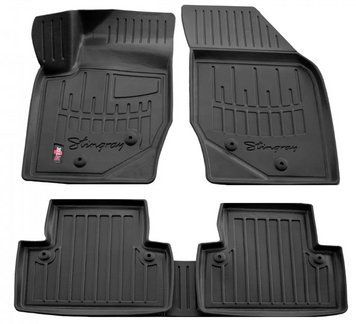 Килимки у салон Volvo XC90 2002-2014, з бортом, поліуретан, 5шт, Stingray, 5037035