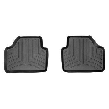 Коврики в салон BMW X1 2010-, с бортом, задние, черные, Weathertech 443652