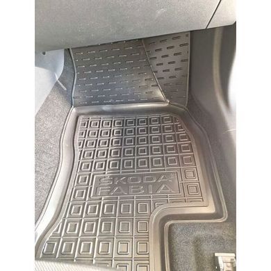 Коврики в салон Skoda Fabia 4 2021- Avto-Gumm 12155