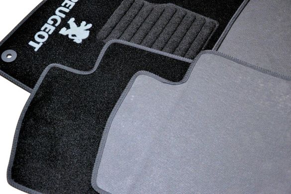 Ворсові килимки Peugeot 3008 (2009-2016) /чорні 5шт BLCCR1475 AVTM
