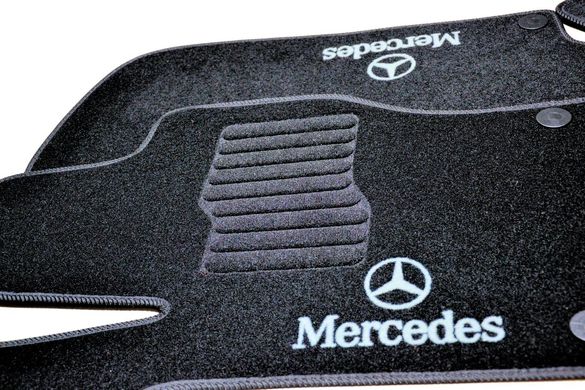 Ворсові килимки Mercedes GL/ML164 (2006-2012) 5 місць /чорні, кт. 5шт BLCCR1348 AVTM