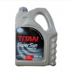 Моторное масло Titan SuperSyn LongLife 5W-40 5л Fuchs 601424991