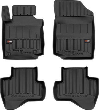 Коврики в салон Citroen C1/Peugeot 107/Toyota Aygo 2005-2014, Proline 3D, Frogum, FG 3D409569