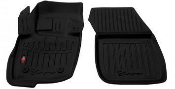 Коврики в салон Ford Mondeo 5 2014-/Fusion 2012-2016, USA, с бортом, полиуретан, 2шт, Stingray, 5007052