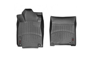 Килимки у салон Honda CR-V 2012-, з бортом, передні, чорні, Weathertech 445571