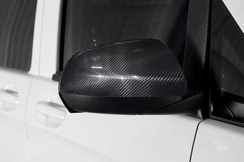 Накладки хромовані на дзеркала (2шт, карбон) Mercedes-Benz Vito W447 2014-, OmsaLine 4733111C