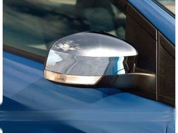 Накладки хромированные на зеркала (2шт, пластик) Ford Focus 2/3 2008-/2011-/Mondeo 2007-2014, Carmos, 6450047