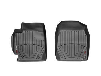 Килимки у салон Toyota Corolla 2006-2013, без воздуховода, передні, чорні, Weathertech 442901