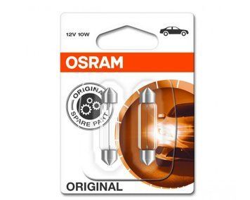 Автолампа C10W Original Line 12V 10W SV8,5-8 (блістер 2шт) Osram 6411-02B