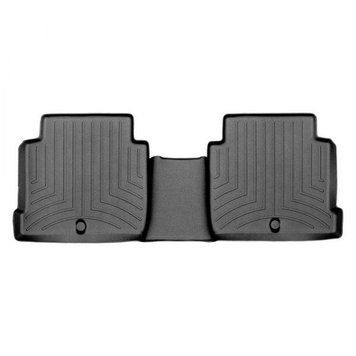 Коврики в салон Hyundai Sonata LF 2015-2019, с бортом, задние, черные, Weathertech 446662