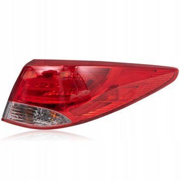 Ліхтар задній Hyundai Tucson LM 2010-2015, правий, без ламп (1156NA/LED), зовнішній, Depo, 321-1963R-AC