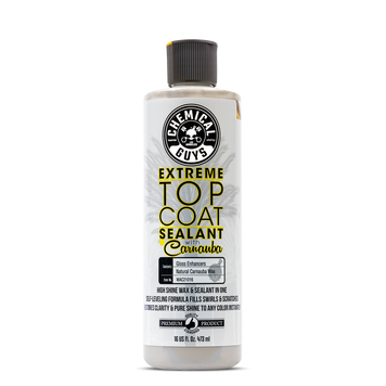 Полироль Chemical Guys силант обогащенный карнаубским воском Extreme Top Coat Wax and Sealant In One - 473мл