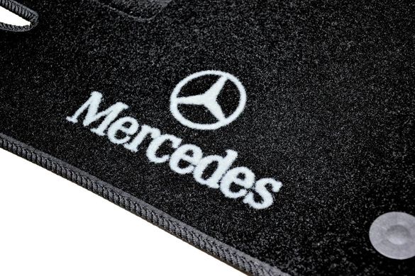 Ворсові килимки Mercedes GL/ML166 (2012-) 5 місць /чорні, кт. 5шт BLCCR1349 AVTM