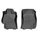 Коврики в салон Subaru Legacy 2015-, с бортом, передние, черные, Weathertech 447081 1