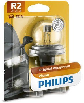 Автолампа R2 Standard 12V 45/40W P45t-41 (блистер 1шт)