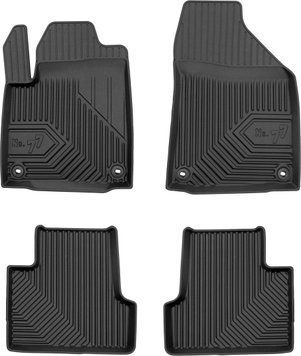 Коврики в салон Jeep Cherokee KL 2014-, с бортом, Frogum, FG 77427037