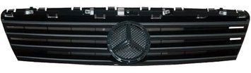 Решетка радиатора Mercedes-Benz A-Class W168 2000-2004, черная, AVTM, 1835059950