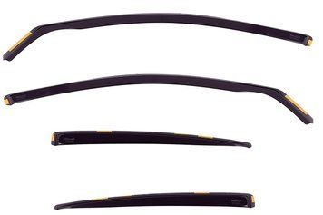 Вставні дефлектори вікон Volkswagen Passat B6/B7 Sedan 2005-2011 4D 4шт 31154 Heko