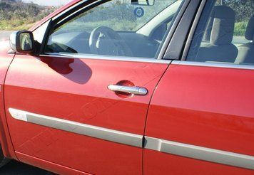Накладки хромовані на ручки (4шт) Renault Megane 5D/SD/SW 2004-2010/Scenic/Laguna, OmsaLine 6103041