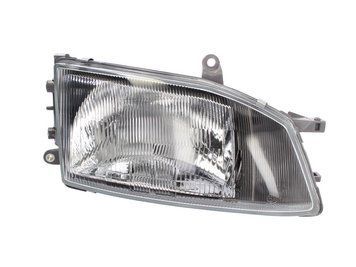 Фара передняя Toyota Hiace 1995-2006, правая H4, электрическая/механическая регулировка, Depo, 212-1171R-LD-E