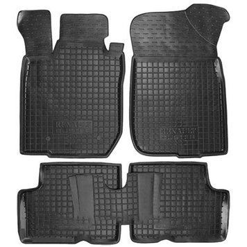 Килимки у салон Renault Duster 2011-, чорні, 4шт, Avto-Gumm, 11285 Avto-Gumm
