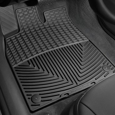 Килимки у салон Audi A6 2012-, передні, чорні, Weathertech W300