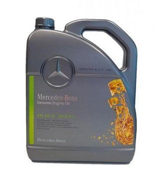 Моторна олива Mercedes 229.51 5W-30 5л Mercedes-Benz A000989690613