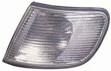 Указатель поворота Audi 100 1991-1994, левый, белый, Depo, 441-1509L-UE-C